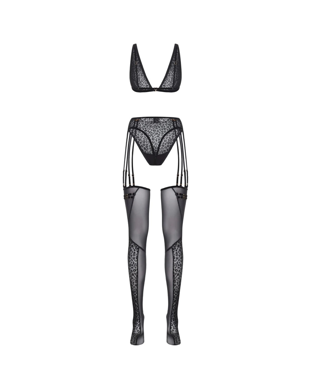 BRA TOP + PANTIES LEO