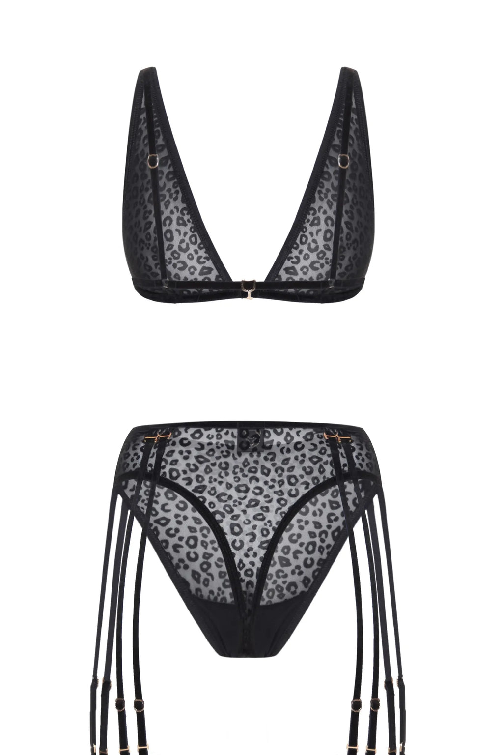 BRA TOP + PANTIES LEO