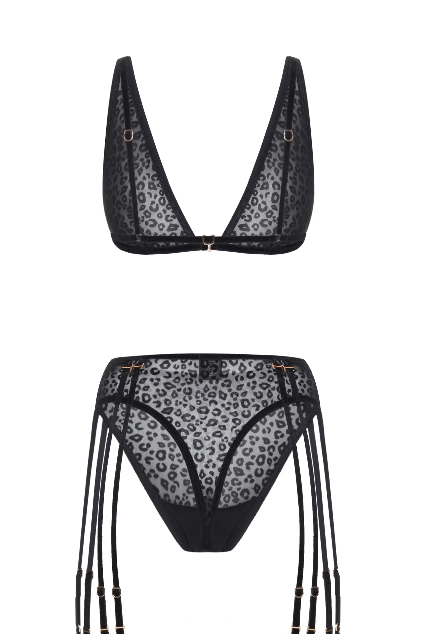 BRA TOP + PANTIES LEO