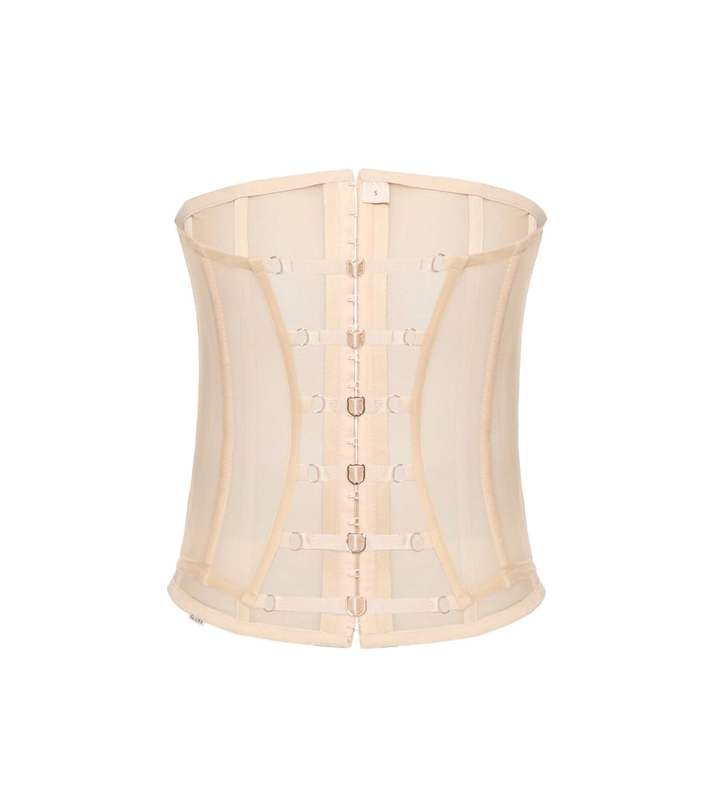 CORSET “ THE SOUND OF VINYL “ VANILLA CHOCOLATE