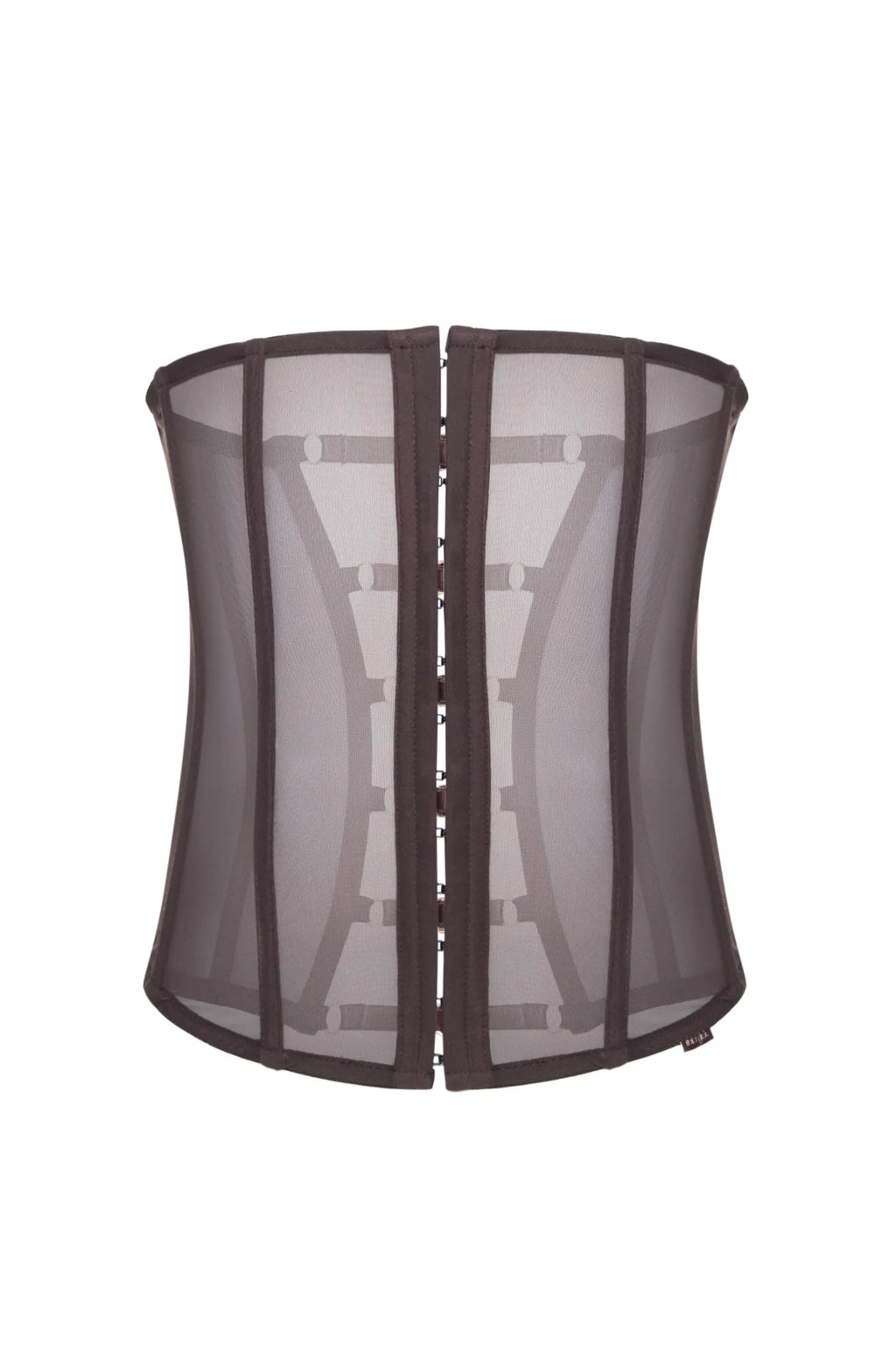 CORSET “ THE SOUND OF VINYL “ DARK CHOCOLATE