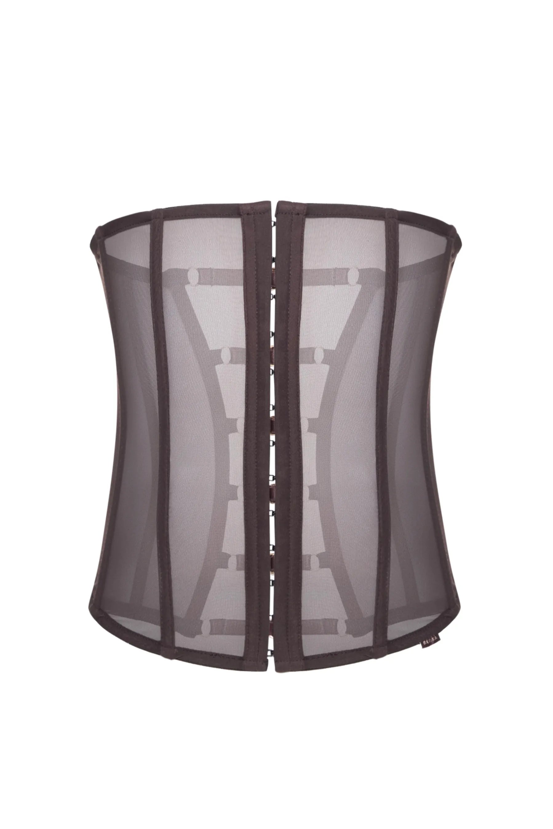 CORSET “ THE SOUND OF VINYL “ DARK CHOCOLATE