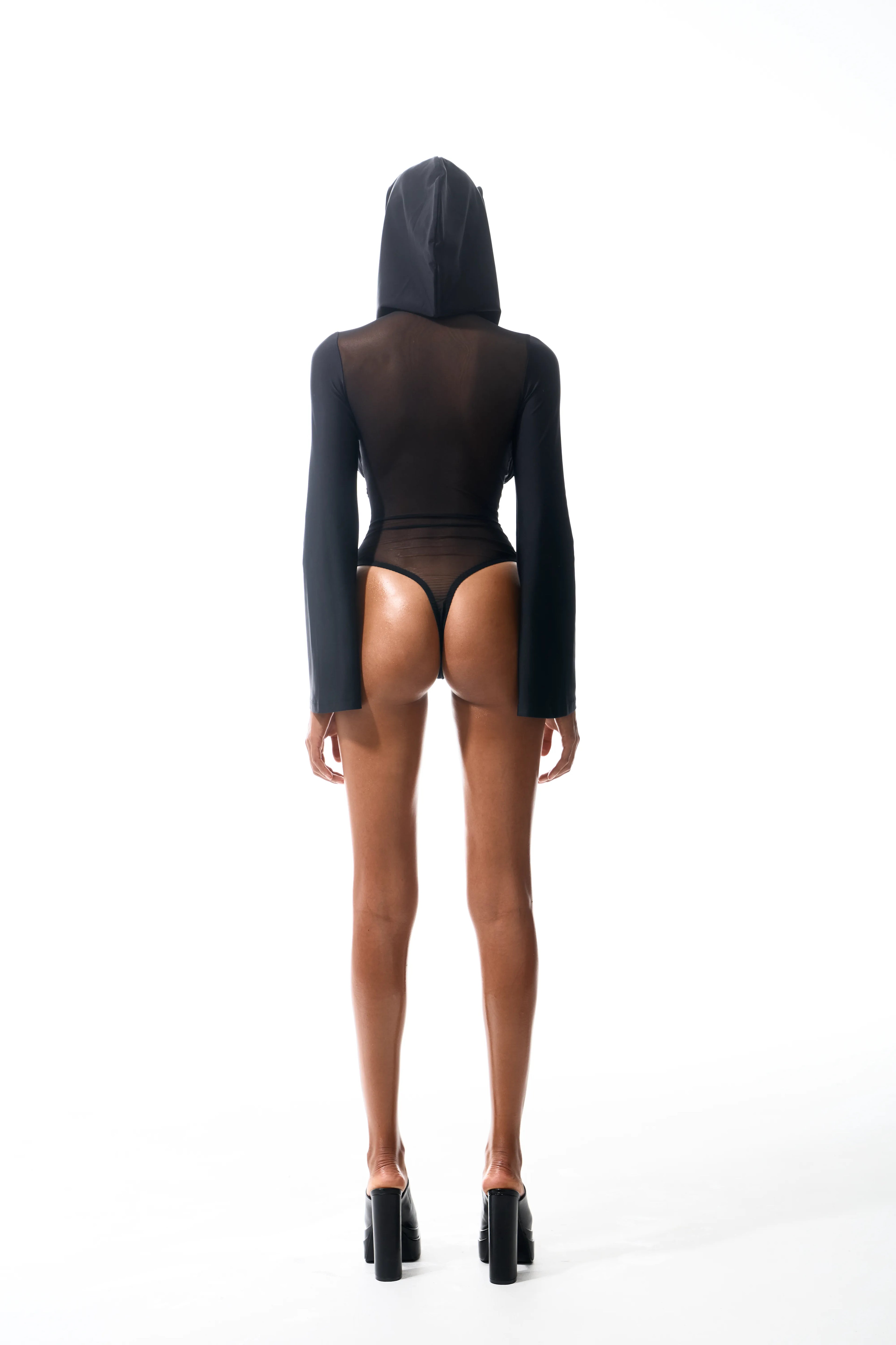 HOODED BODY SUIT