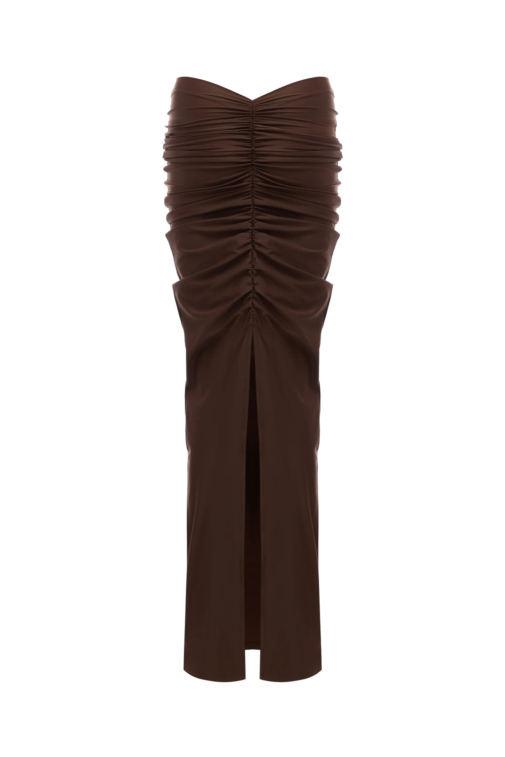 DRAPED MAXI SKIRT